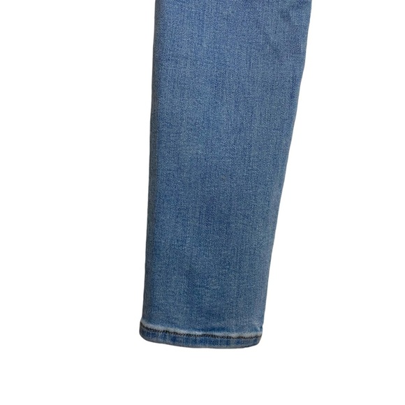 Madewell Curvy Roadtripper High Rise Skinny Leg Jeans Fading Whiskering 25 - Picture 9 of 16